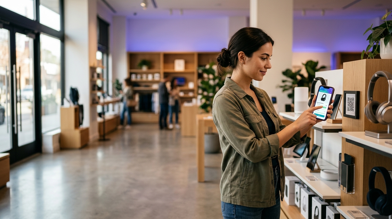 QR Codes for Retailers — Turn every shelf and window into a digital touchpoint.